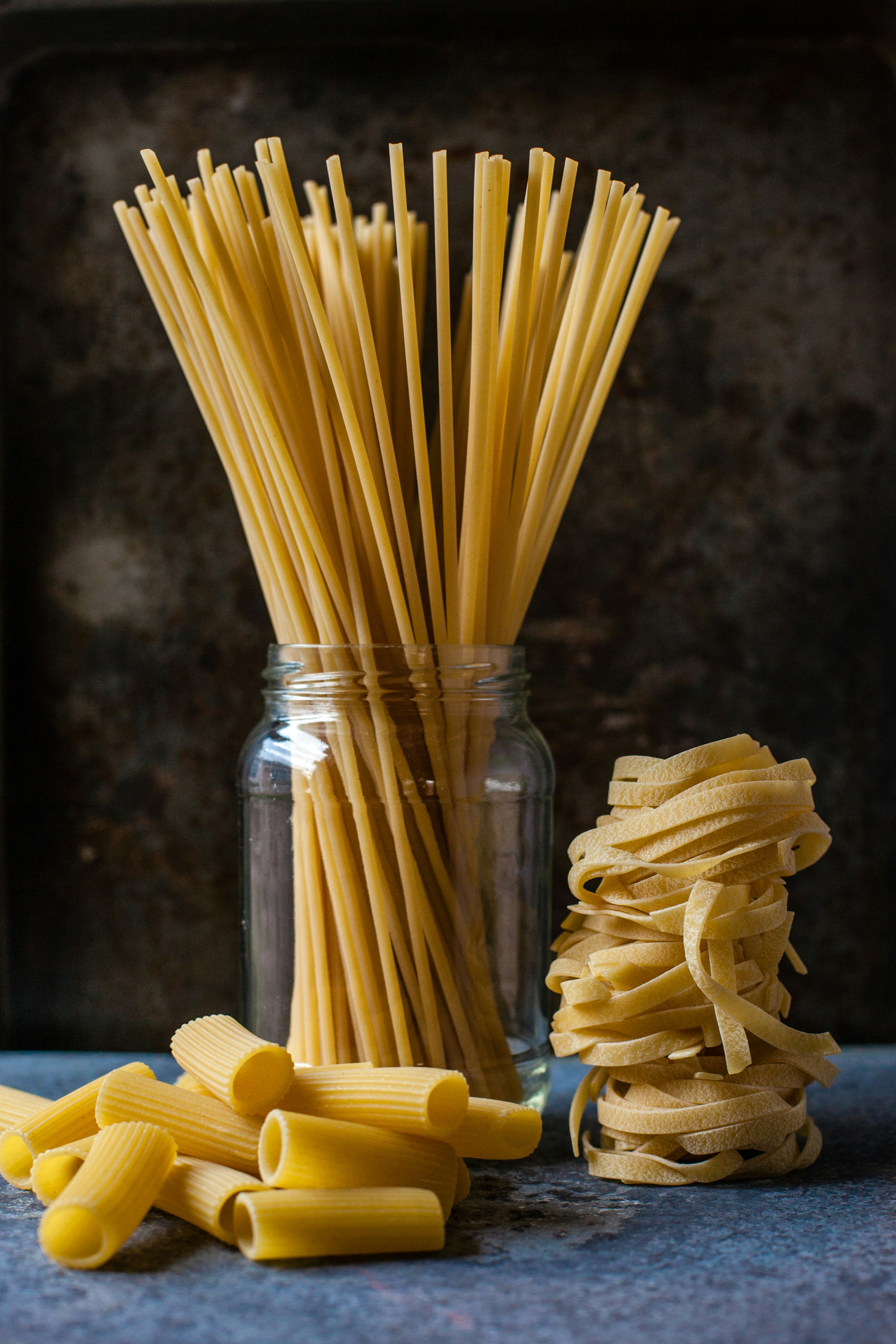 spaghetti in un barattolo